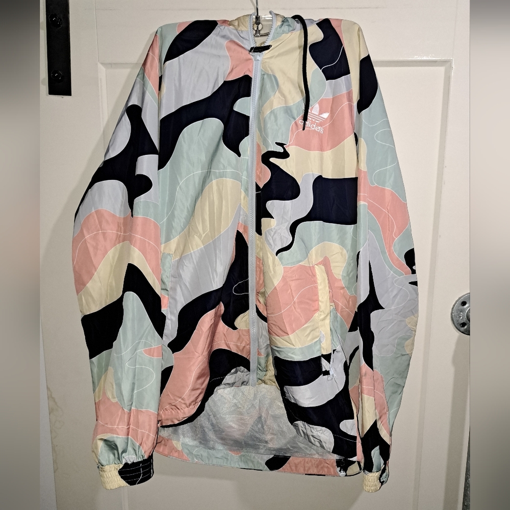 Rare Pharrell Williams Camo Wind Breaker Jacket